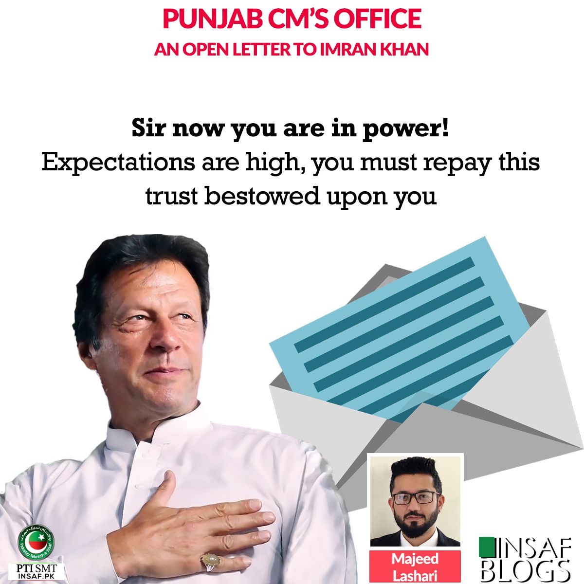 Letter to Imran Khan