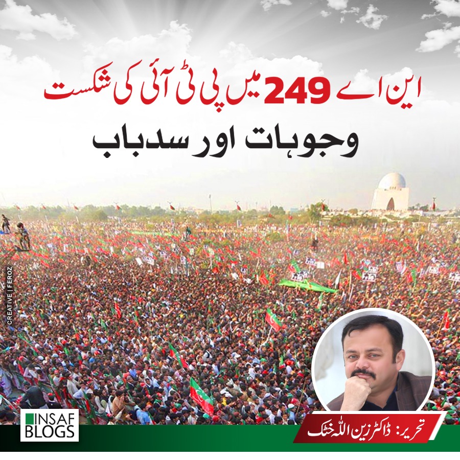 NA 249 and PTI - Insaf Blog
