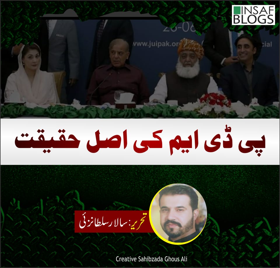 PDM Ki Haqeeqat Insaf Blog
