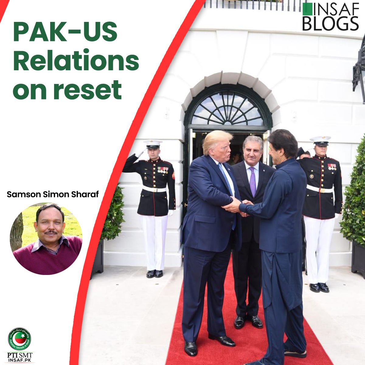 Pak US Relation Reset Insaf Blog
